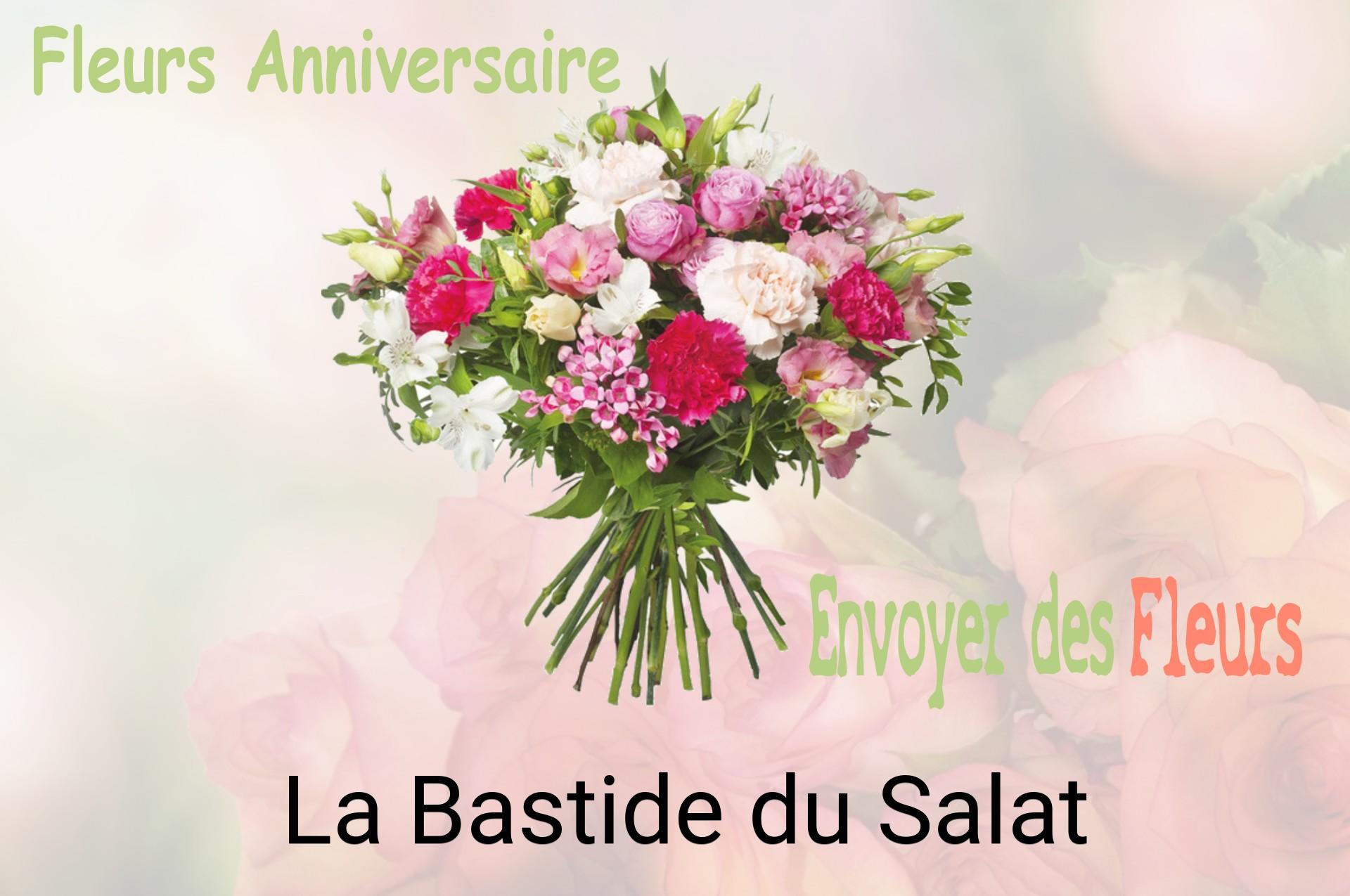 Bouquet de fleurs d’anniversaire livré à La Bastide-du-Salat