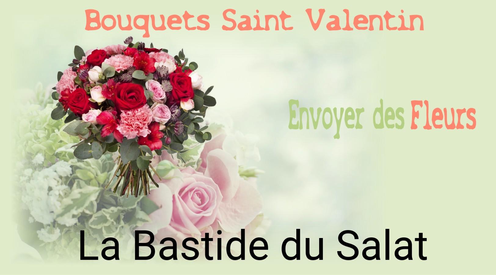 Roses de Saint-Valentin livrées à La Bastide-du-Salat